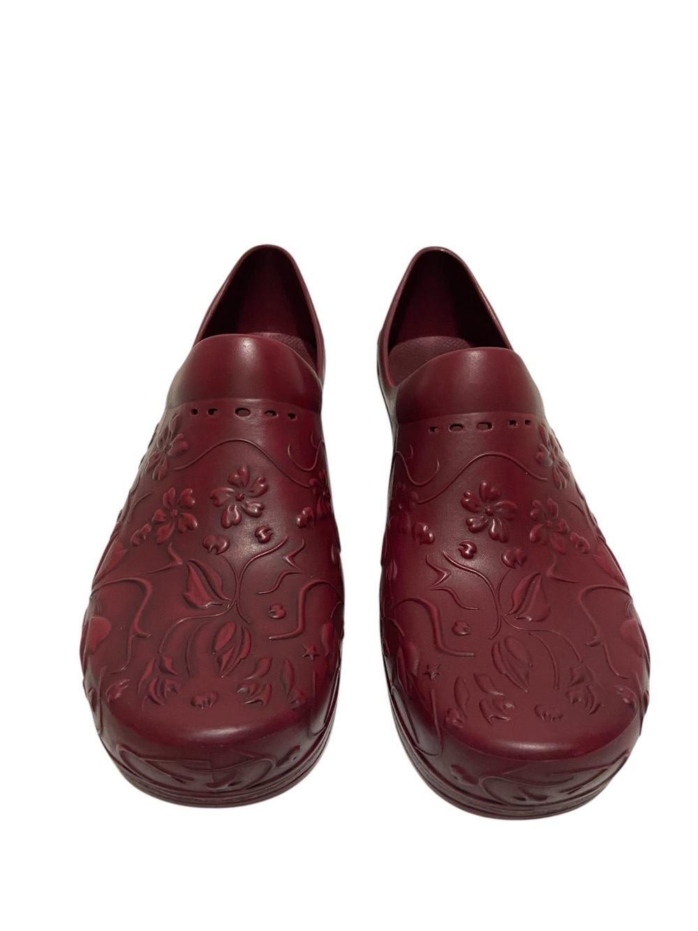 Dansko Pixie Molded Eva Floral Embossed Slip Resistant Clogs Professional - Picture 4 of 16